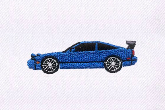 Blue Car Cap Design: A Versatile Embroidery Gem