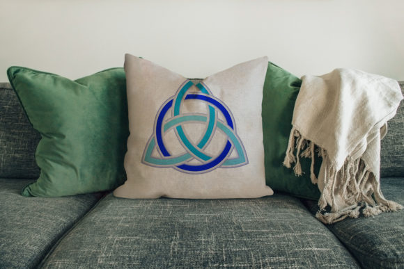 Celtic Knot Symbol: A Designer's Stitch Test