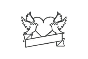 Dove Tattoo: Elegant Embroidery for Gifts