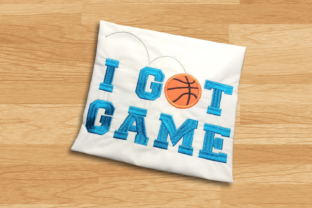 I Got Game Basketball Applique: A Designer Review