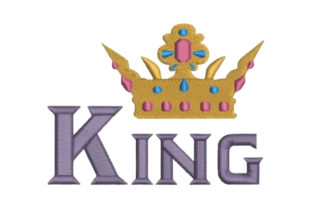 King Crown: A Festive Embroidery Design Review