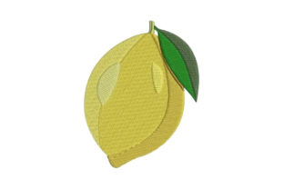 Lemon Embroidery Design Review for Business Merch