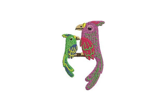Mom and Baby Parrots: A Craft Fair Review