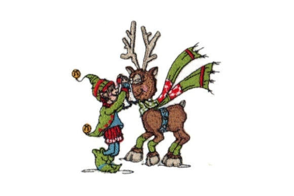 Sassy Nose Shiner Elf: A Holiday Embroidery Review
