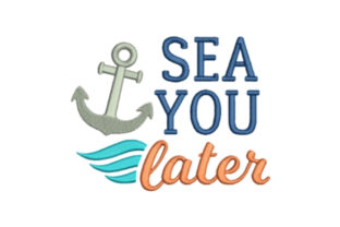 Sea You Later: Embroidery Design Review