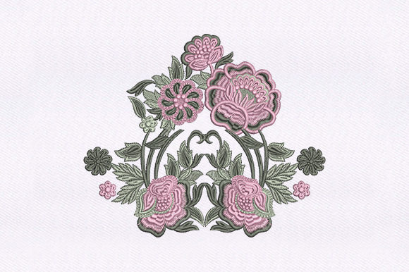 Subtly Flower Quilting Design for Business