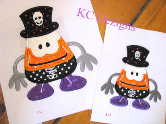 Wacky Halloween Corn 04: A Spooky and Fun Design